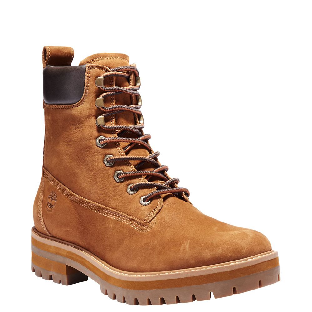 Bocanci De Zapada Timberland Barbati Maro - Courma Guy Waterproof - Romania - UDSCNO362